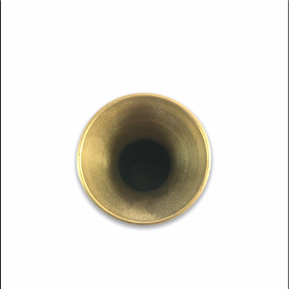⤵️Vintage solid Brass vase With Rope Desi… - Picture 7 of 11